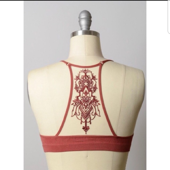 1 left! Rust tattoo back bralette - Picture 3 of 5